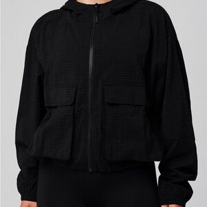 Ripstop Cropped Cargo Jacket